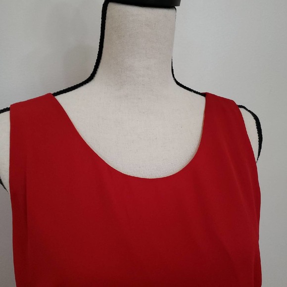 Chico's Wear 2 Ways Orange and Red Tank Sz 0 - Picture 2 of 6